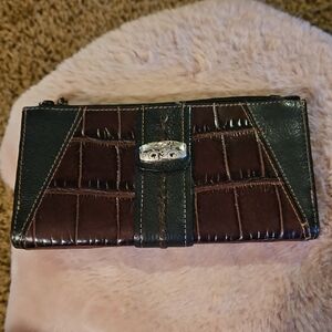 Brighton Brown and Black Women's Crossbody Missing Strap